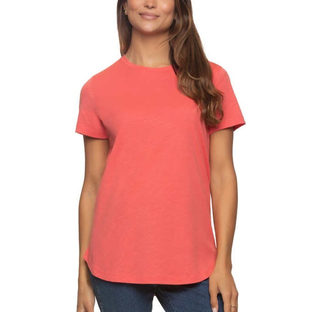 🍀 NEW Black Bow Crew Slub T-shirt